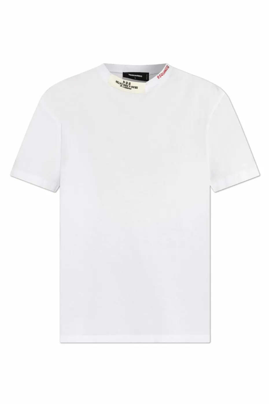 Dsquared2 BIAŁY T-shirt z logo