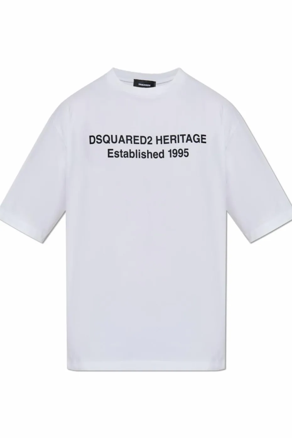 Dsquared2 BIAŁY T-shirt z logo