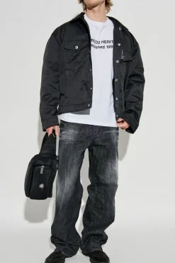Dsquared2 BIAŁY T-shirt z logo