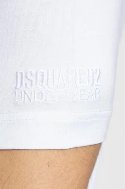 Dsquared2 BIAŁY T-shirt z kolekcji `Underwear`