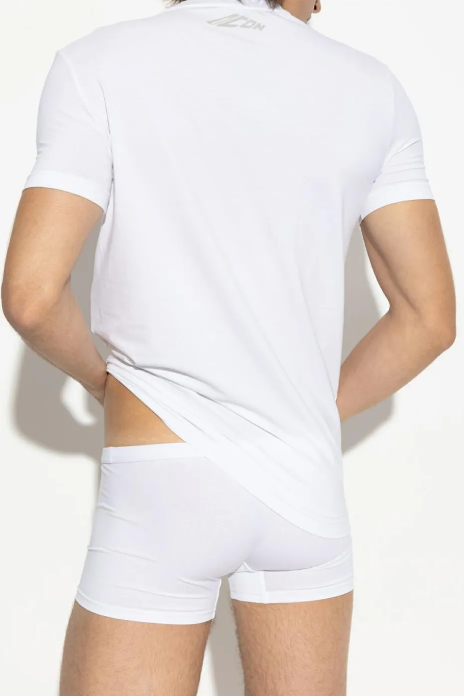 Dsquared2 BIAŁY T-shirt z kolekcji `Underwear`