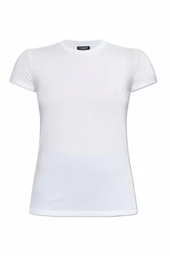 Dsquared2 BIAŁY T-shirt z kolekcji `Underwear`