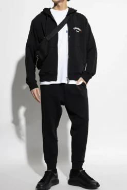 Dsquared2 BIAŁY T-shirt z kieszenią