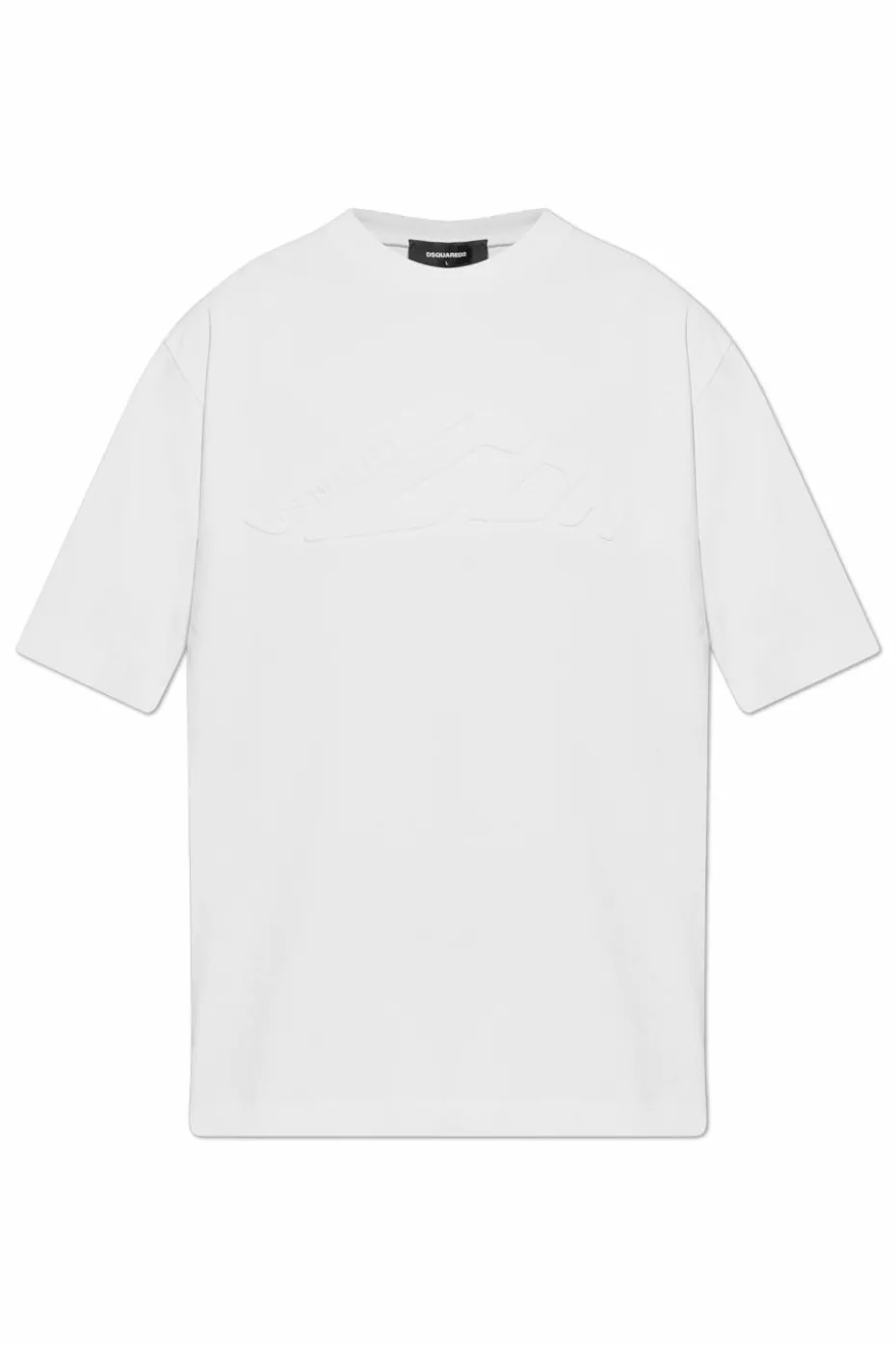 Dsquared2 BIAŁY T-shirt z logo