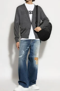 Dsquared2 BIAŁY T-shirt z logo