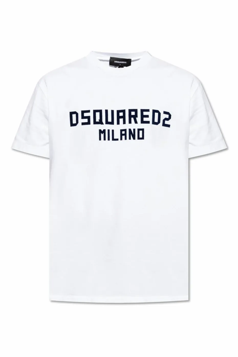 Dsquared2 BIAŁY T-shirt z logo