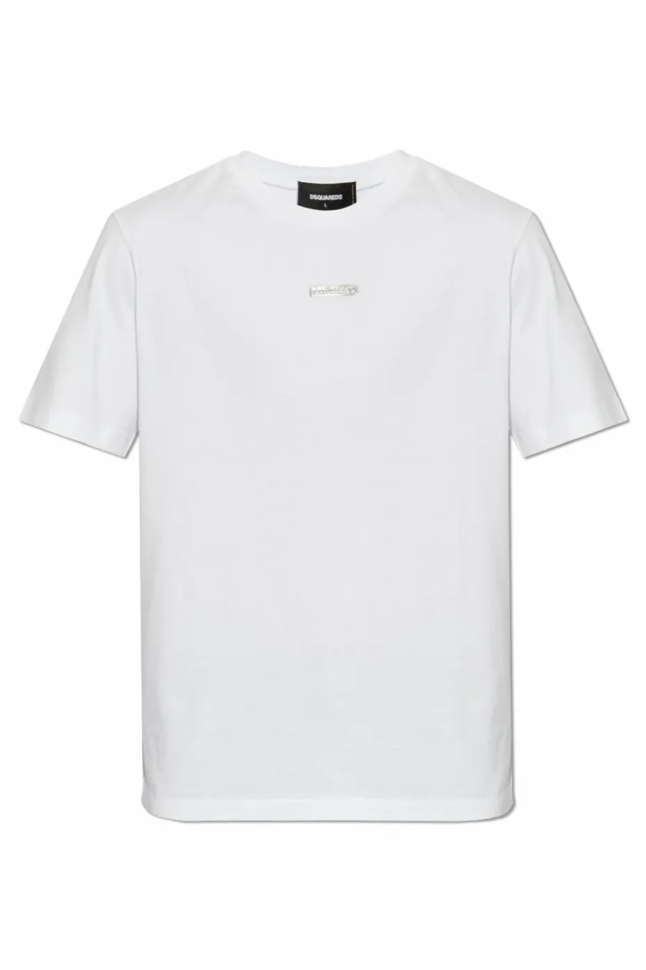 Dsquared2 BIAŁY T-shirt z logo