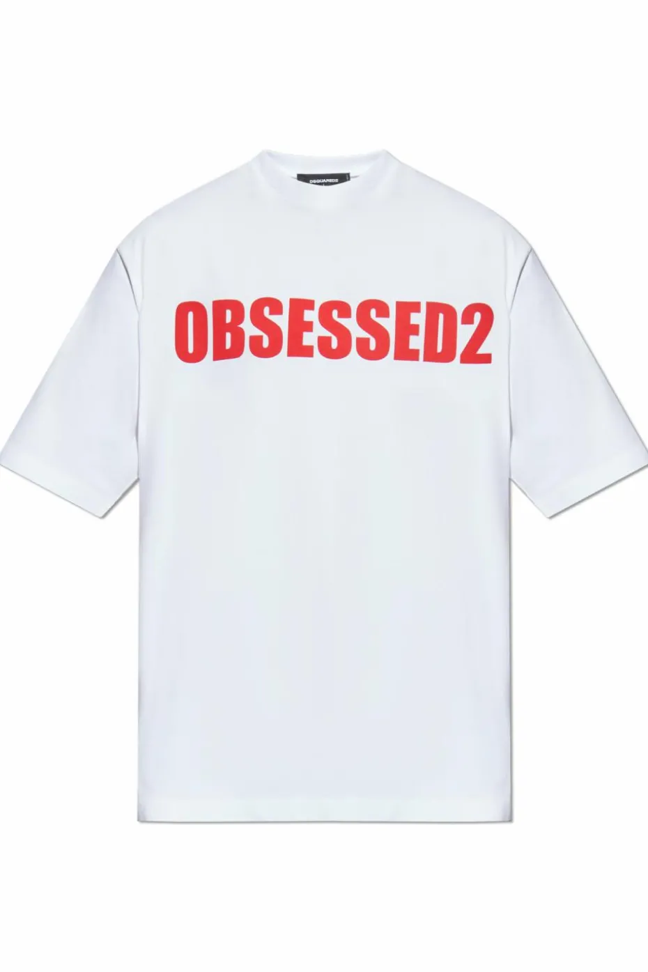 Dsquared2 BIAŁY T-shirt z logo