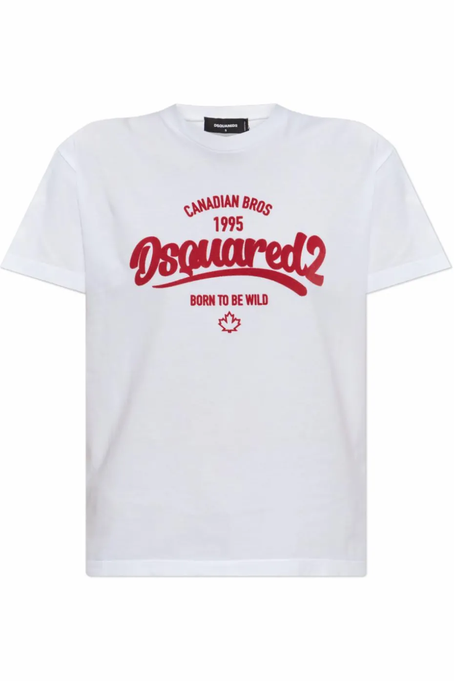Dsquared2 BIAŁY T-shirt z logo