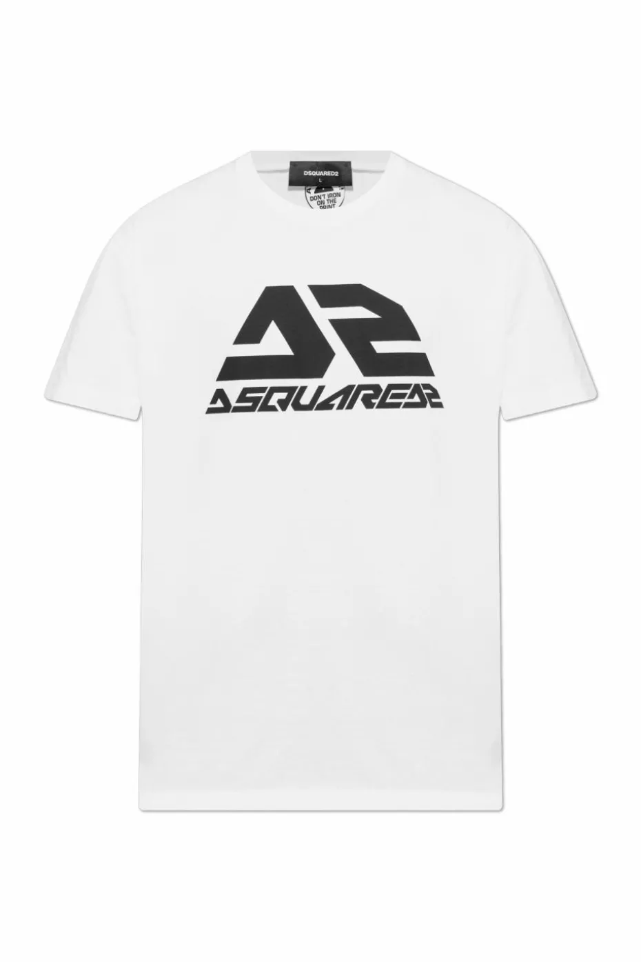 Dsquared2 BIAŁY T-shirt z nadrukiem