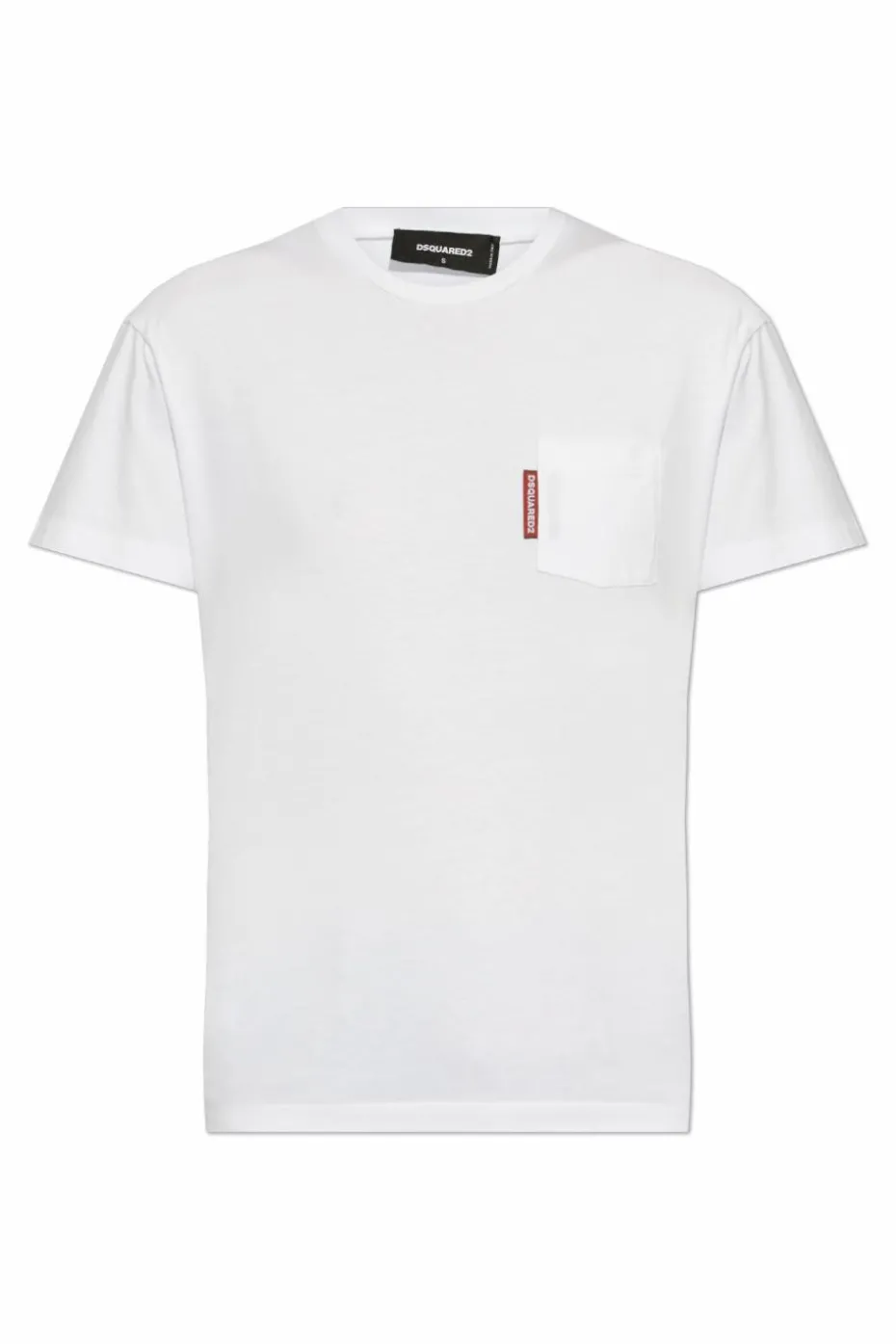Dsquared2 BIAŁY T-shirt z nadrukiem