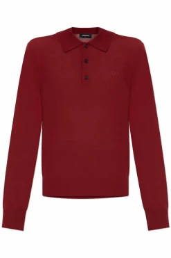 Dsquared2 BORDO Wełniany sweter