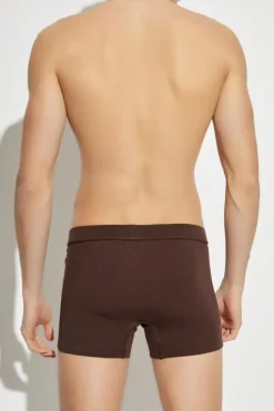 Dsquared2 BRĄZOWY Bokserki z logo