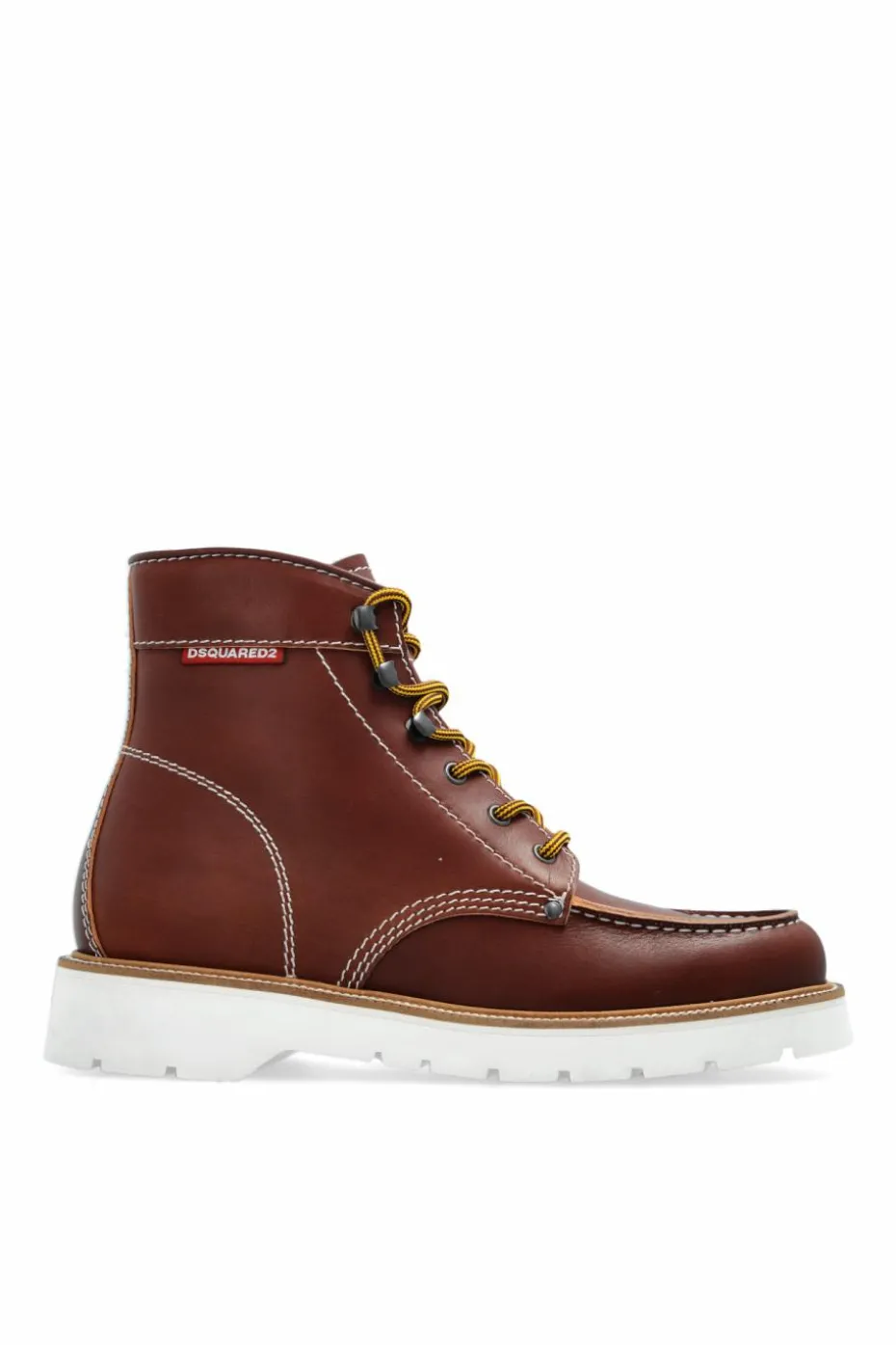 Dsquared2 BRĄZOWY Buty za kostkę