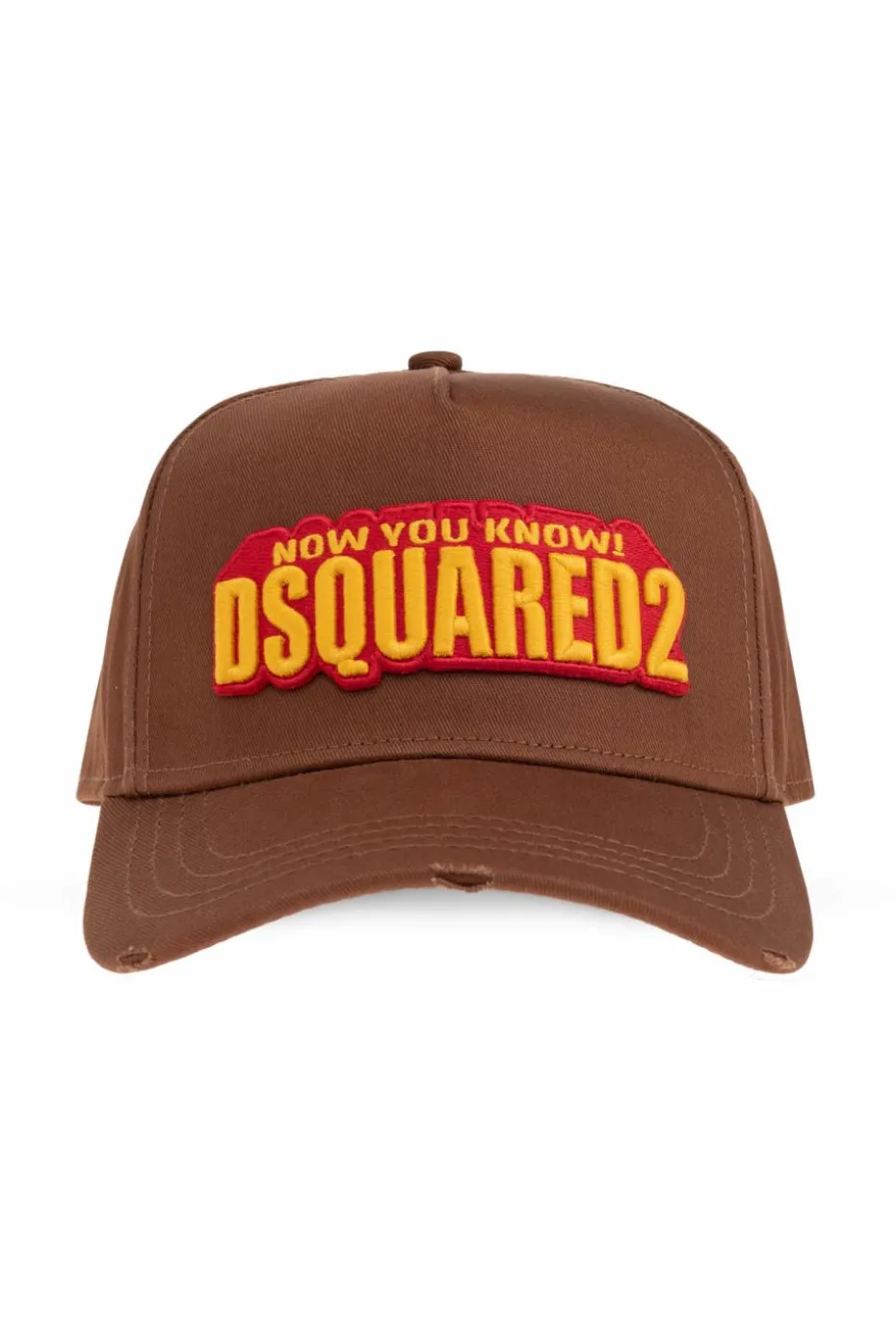 Dsquared2 BRĄZOWY Czapka z daszkiem