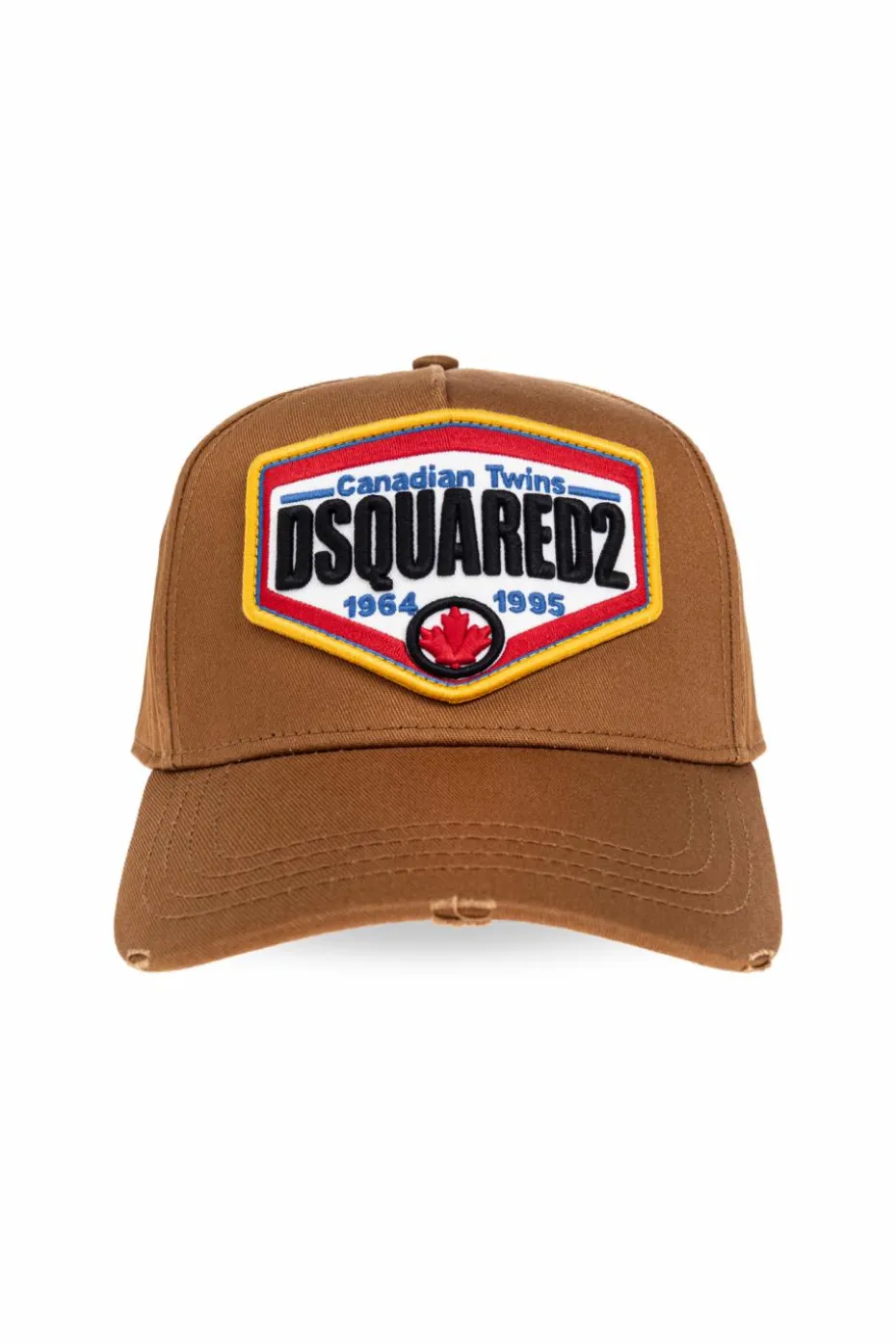 Dsquared2 BRĄZOWY Czapka z daszkiem