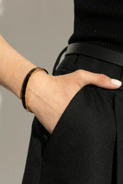 Dsquared2 BRĄZOWY Mosiężna bransoleta