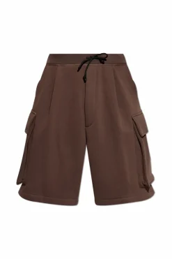 Dsquared2 BRĄZOWY Szorty typu `cargo`