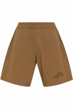 Dsquared2 BRĄZOWY Szorty z logo
