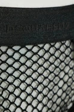 Dsquared2 CZARNY Ażurowe slipy
