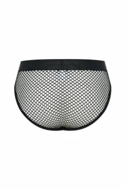 Dsquared2 CZARNY Ażurowe slipy