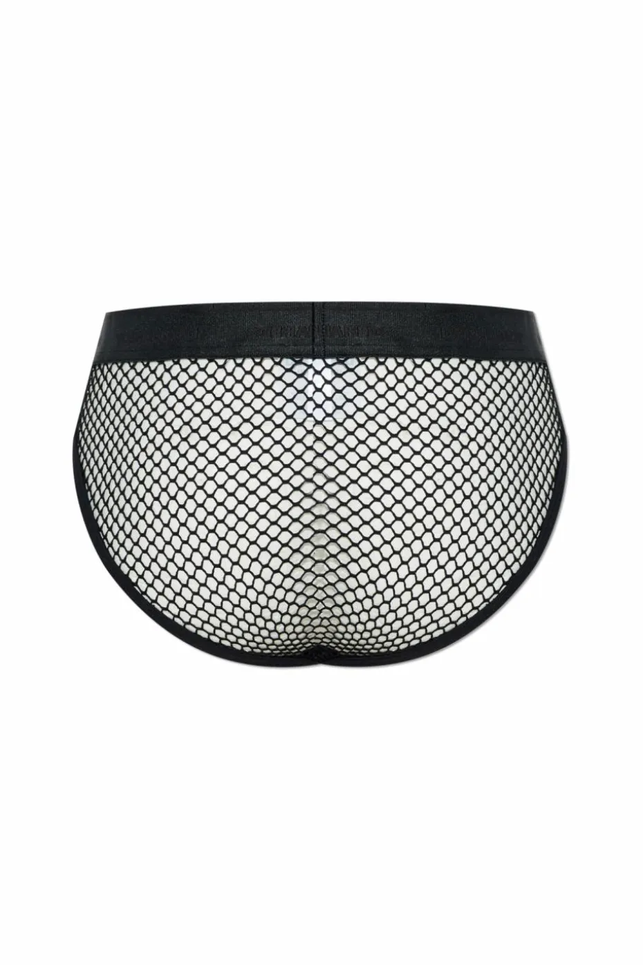 Dsquared2 CZARNY Ażurowe slipy