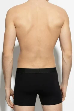 Dsquared2 CZARNY Bawełniane bokserki z logo