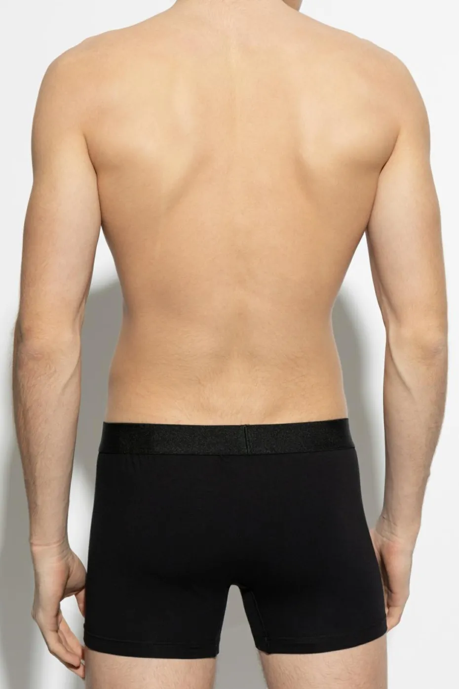 Dsquared2 CZARNY Bawełniane bokserki z logo
