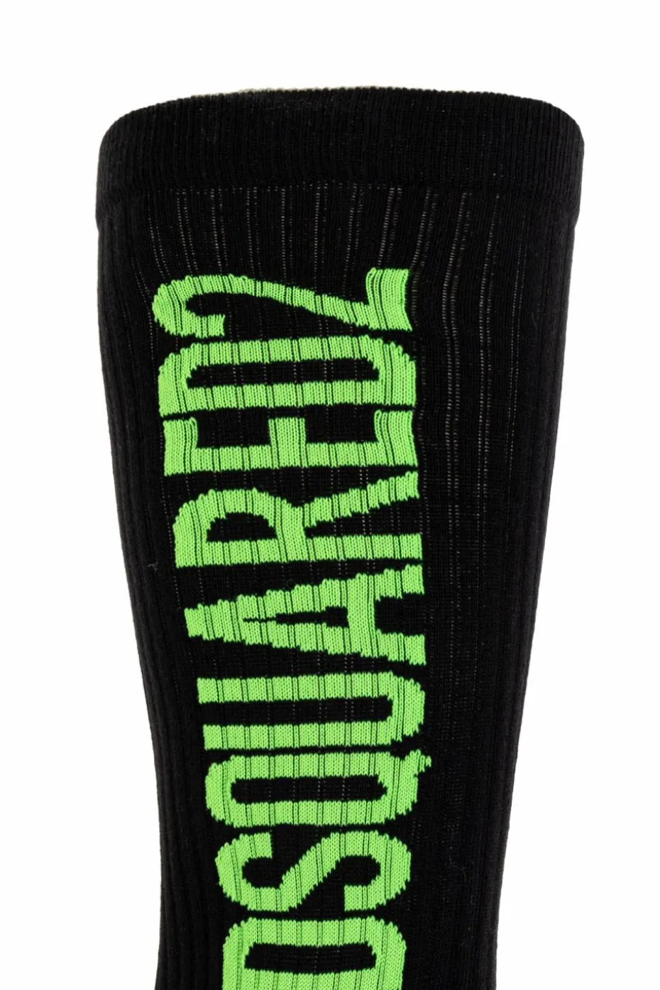 Dsquared2 CZARNY Bawełniane skarpety z logo