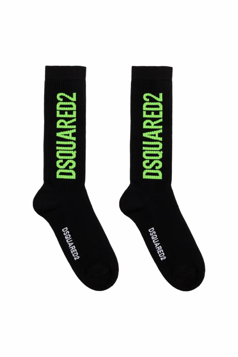 Dsquared2 CZARNY Bawełniane skarpety z logo