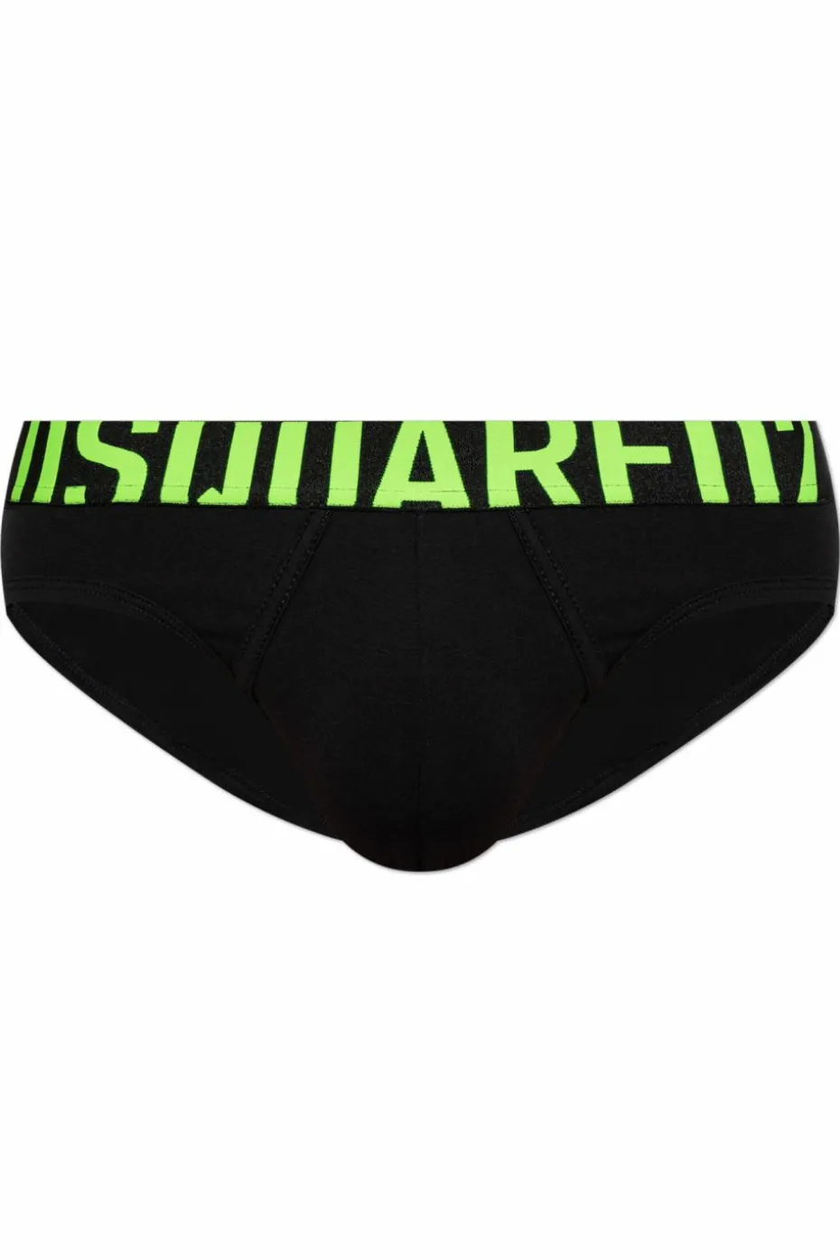 Dsquared2 CZARNY Bawełniane slipy z logo