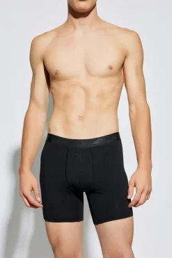 Dsquared2 CZARNY Bawełniane bokserki z logo