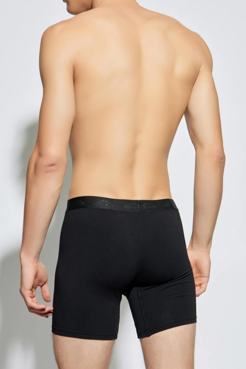 Dsquared2 CZARNY Bawełniane bokserki z logo