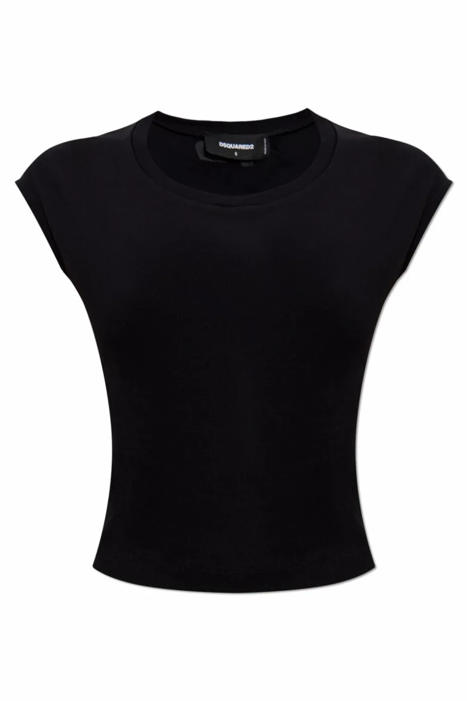 Dsquared2 CZARNY Bawełniany top