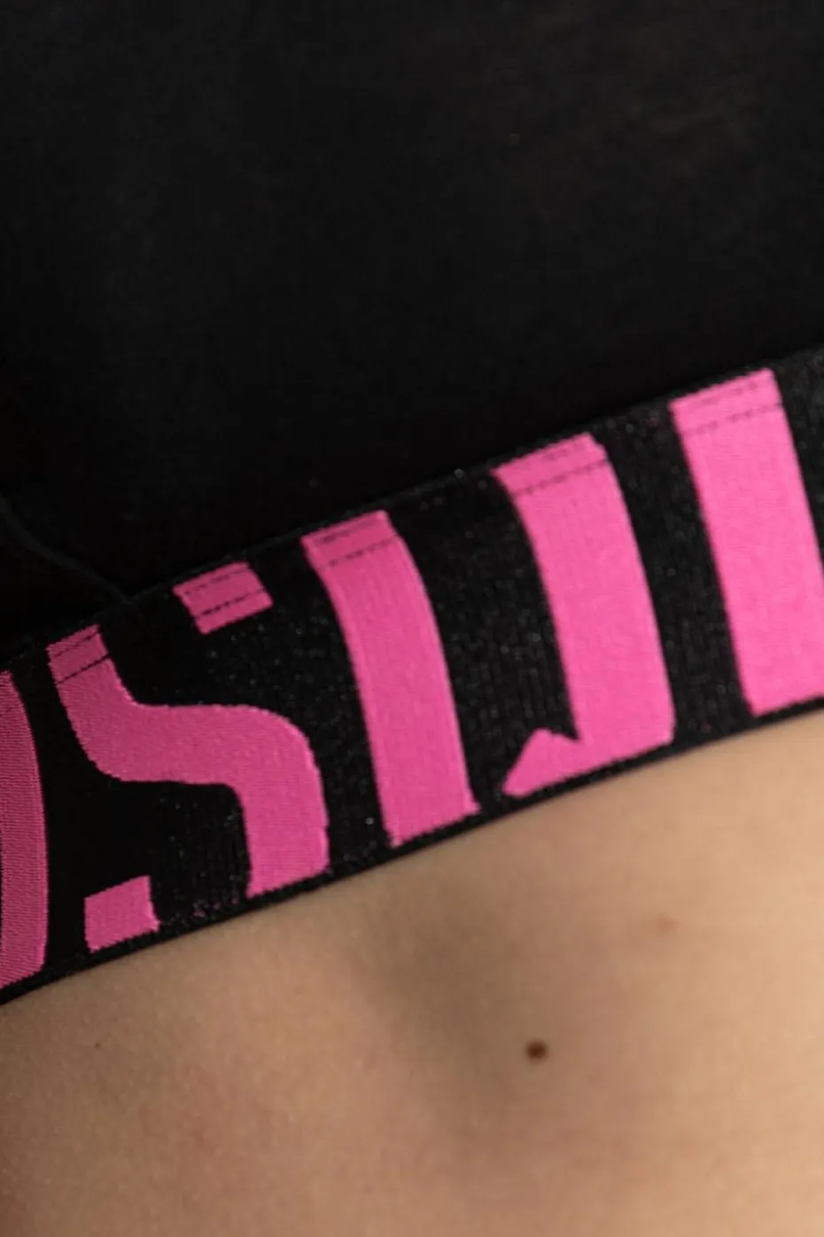Dsquared2 CZARNY Biustonosz z logo