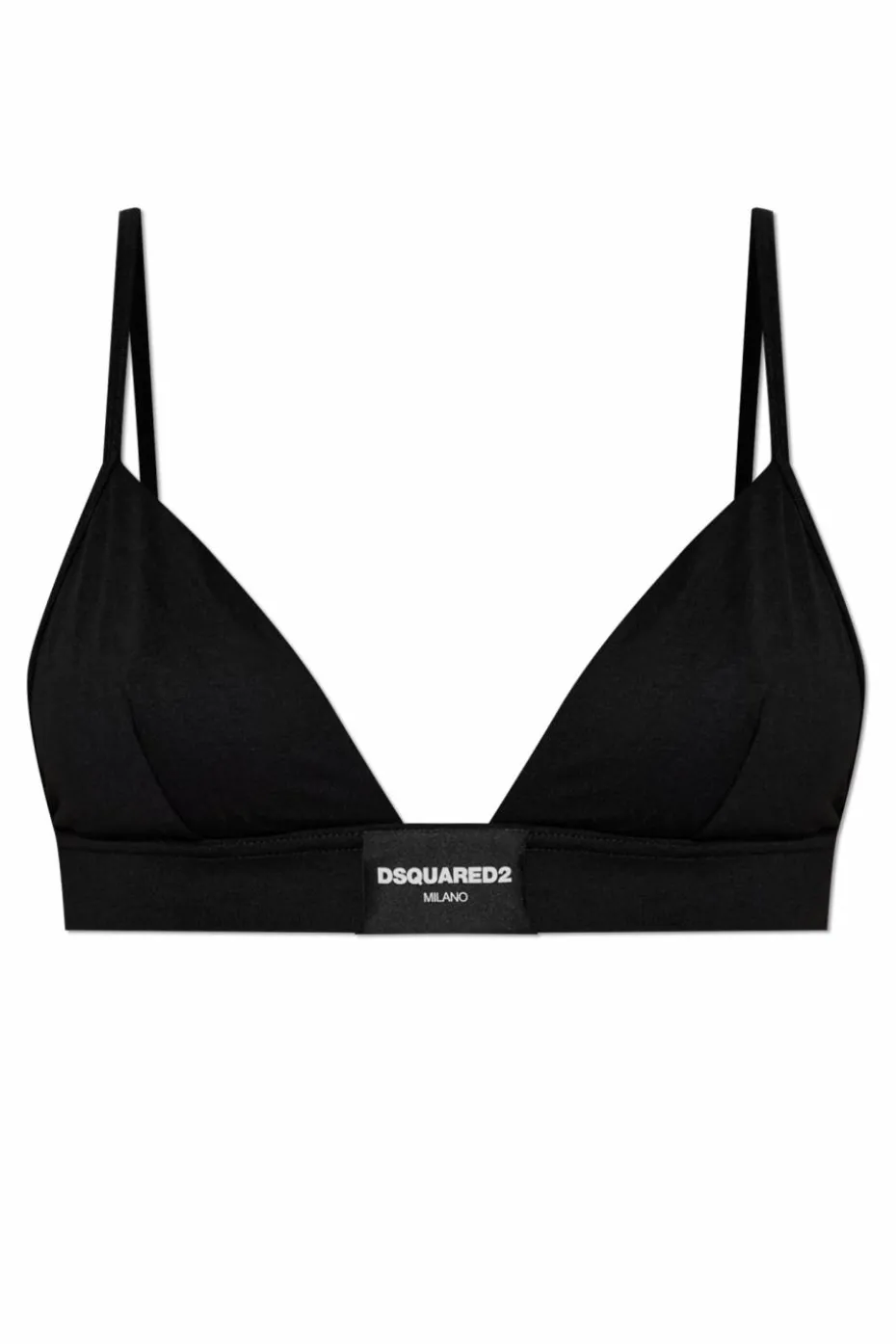 Dsquared2 CZARNY Biustonosz z logo