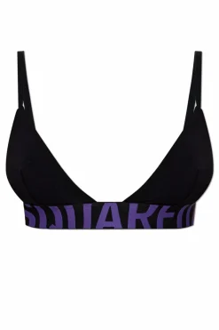Dsquared2 CZARNY Biustonosz z logo