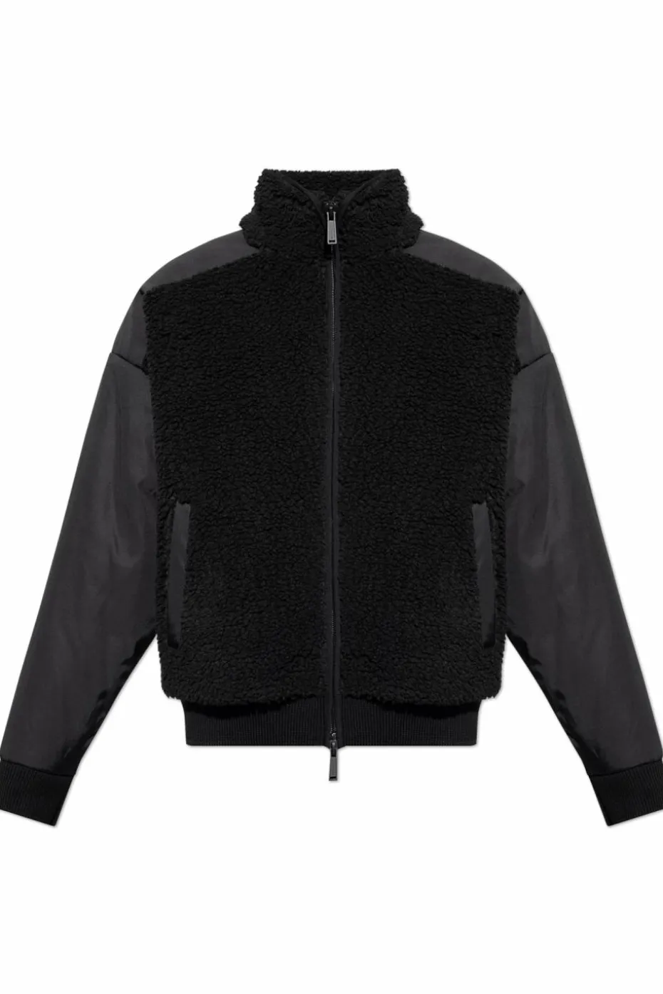 Dsquared2 CZARNY Bluza polarowa ze stójką