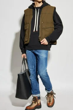 Dsquared2 CZARNY Bluza z kapturem