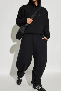 Dsquared2 CZARNY Bluza z kapturem
