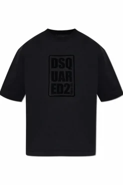 Dsquared2 CZARNY Bluza z logo