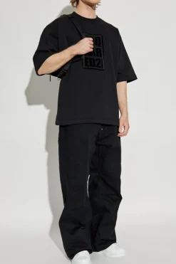 Dsquared2 CZARNY Bluza z logo