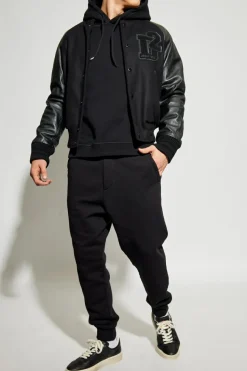 Dsquared2 CZARNY Bluza z logo