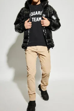 Dsquared2 CZARNY Bluza z logo