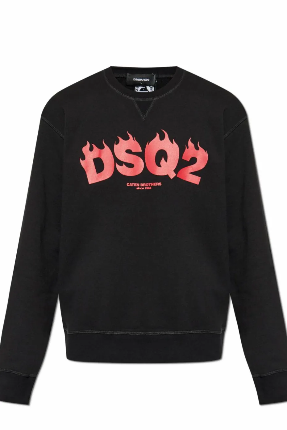 Dsquared2 CZARNY Bluza z logo