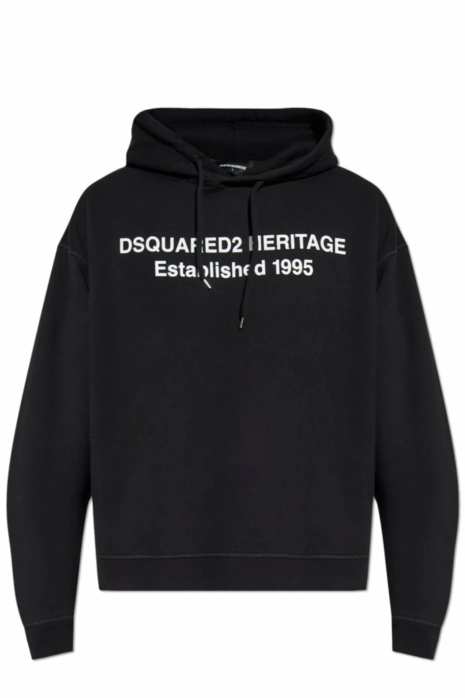 Dsquared2 CZARNY Bluza z nadrukiem