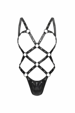 Dsquared2 CZARNY Body z ćwiekami