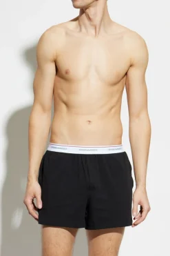 Dsquared2 CZARNY Bokserki z logo