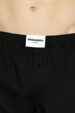 Dsquared2 CZARNY Bokserki z logo