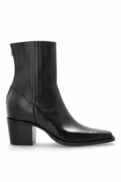 Dsquared2 CZARNY Botki na obcasie